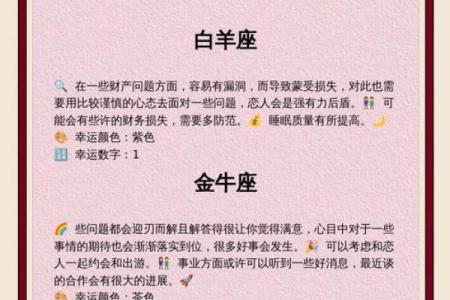 今日运势星座查询 今日星座运势查询精准预测你的每日运程