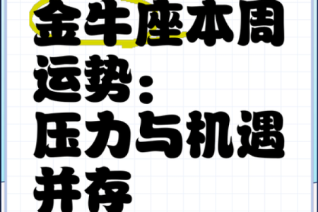 金牛座本周运势星座屋_金牛座本周运势2021
