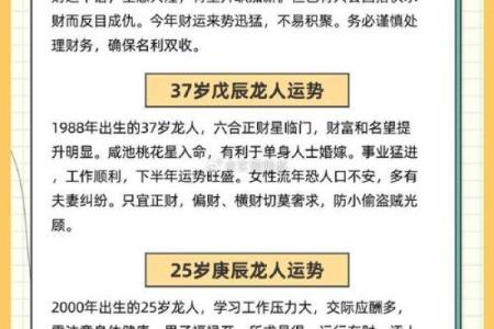 属龙运势2025 属龙运势2025年