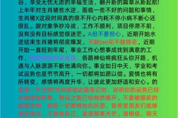 2024年属猪人全年运势详解财运事业爱情全面解析 2024年属猪人全年运势详解财运事业爱情全面解析