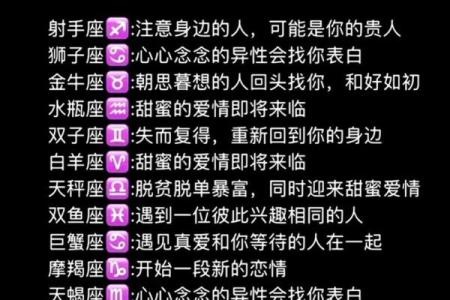 十二星座新一年运势图