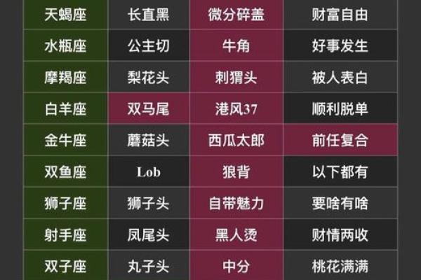 十二星座最适合怎样的发型男