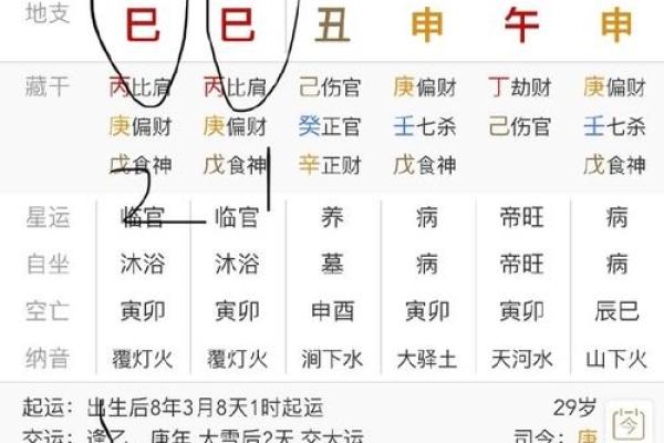 生辰八字测类型
