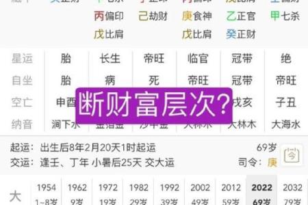 “八字金庫，解读你的人生财富”
