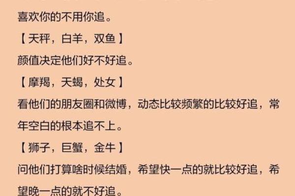 十二星座怎么追男孩