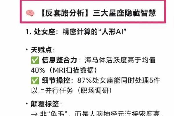 哪个星座头脑运转得快一些