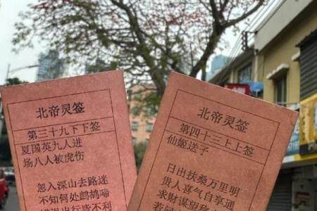 北帝灵签第67签解签全解