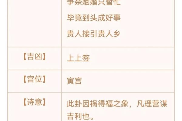 周公灵签第一签