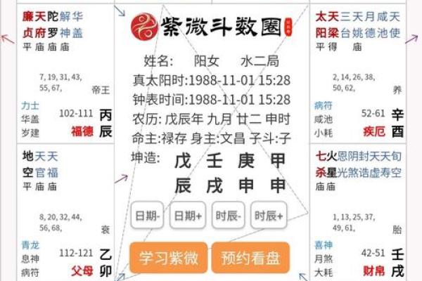 紫薇斗数看女命