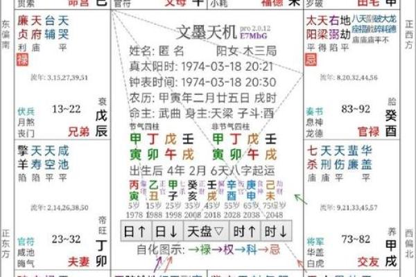 紫薇斗数对冲忌