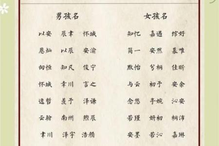 按生辰八字取名100分