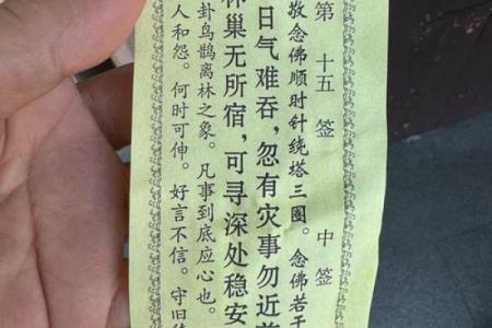 智远投军观音灵签解签