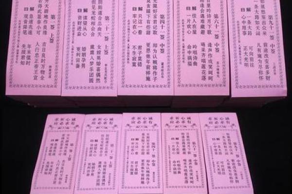 观音灵签100签分别是
