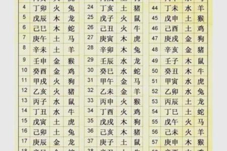 查生辰八字对照