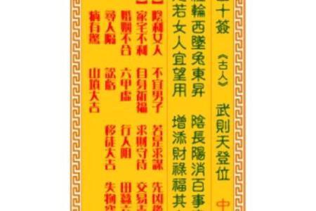解观音灵签第三十五签