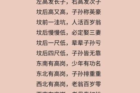 坟墓风水知识大全！