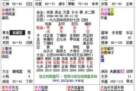 紫薇斗数地盘