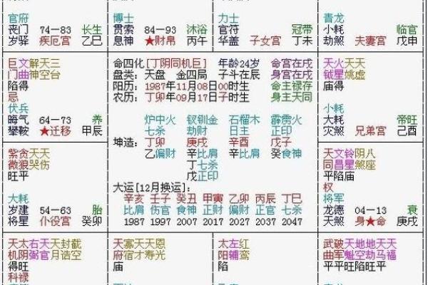 紫薇斗数看自身成就