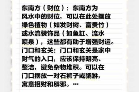风水财位要避免的问题