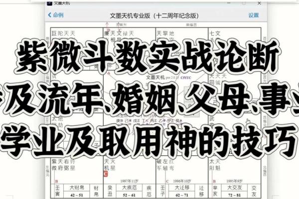 紫薇斗数创业流年