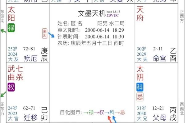紫薇斗数星象都是什么意思