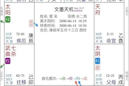 紫薇斗数星象都是什么意思