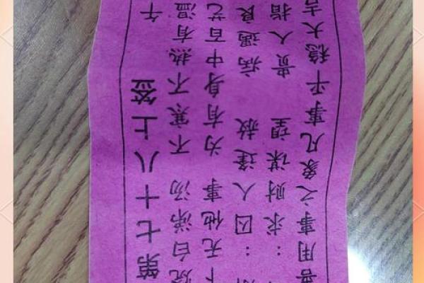 观音灵签三十六签求考试
