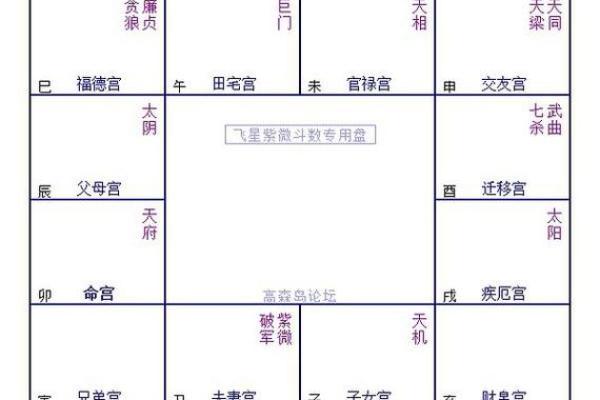 紫薇斗数福德宫看婚姻