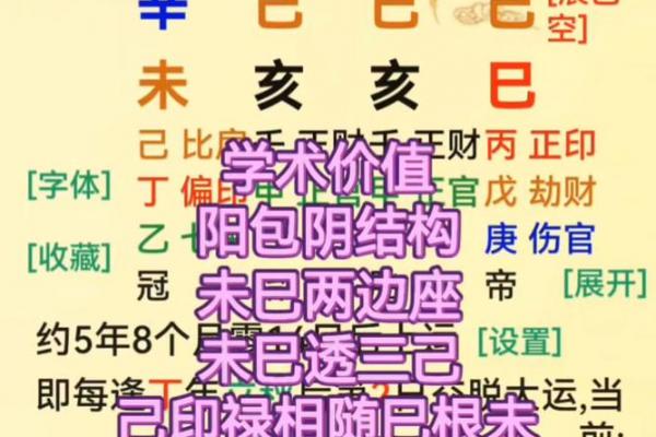 象法八字