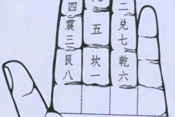 手指算命,手指掐算算命图解
