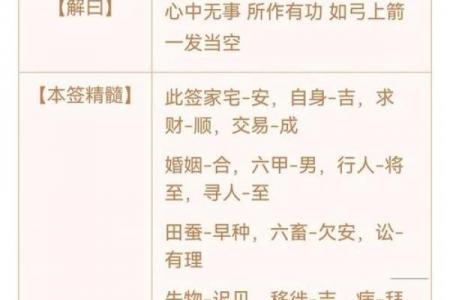 太上老君灵签第六十九签