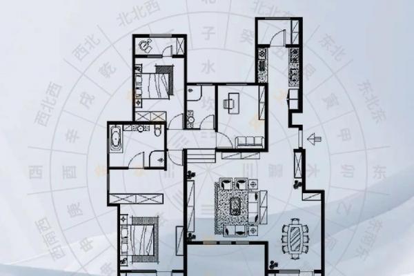 房子风水户型布局设计方案 房子风水户型布局设计方案