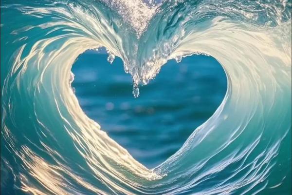 心理测试：第一眼你觉得哪个浪花最美？测你这一生的命运如何？