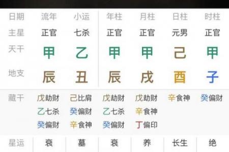 八字排盘免费算命程序