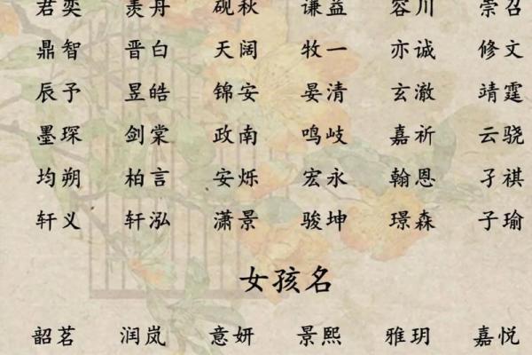 孩子起名生辰八字取名