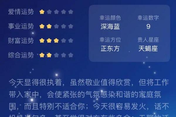1月7日各星座运势