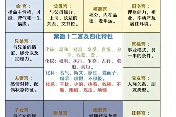 紫薇斗数福禄宫