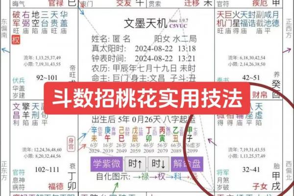 紫薇斗数看感情