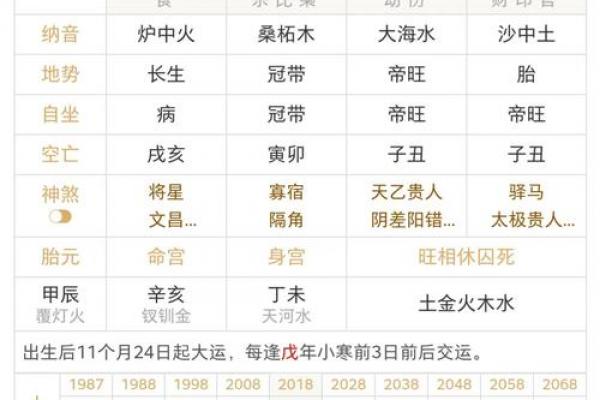 命理指要面授提纲，四柱八字运程学说