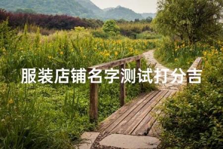 免费查店名吉凶测试打分测试