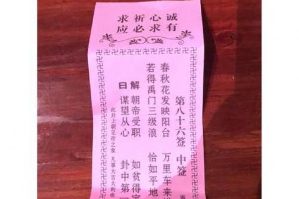 观音灵签第85签求财运
