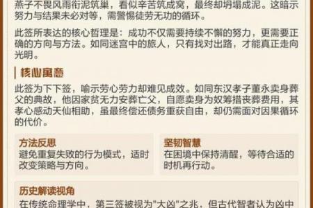 观音灵签第23签求学业