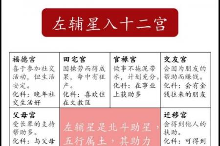 紫微斗数之生年干四化表象：官禄宫四化表象