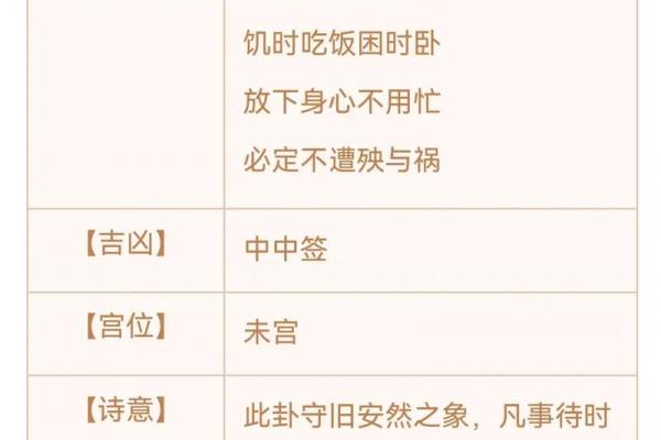 太上老君灵签解析