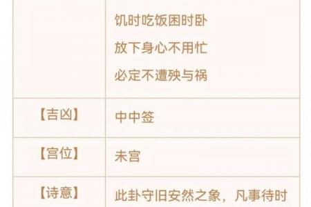 太上老君灵签解析