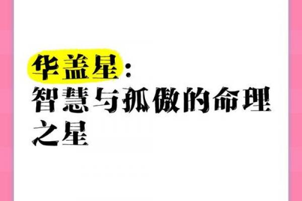 八字华盖星 八字华盖星