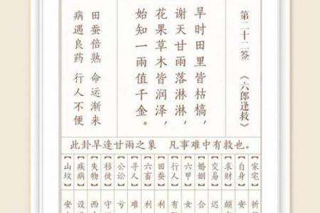 杭州灵顺寺二十四签解签