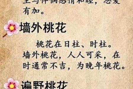 八字桃花的查法,八字各种桃花查法